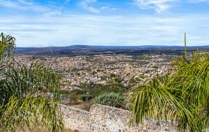 Front-Row Panorama over San Miguel - San Miguel de Allende, Mexico
