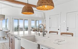 Luxury Ocean & Sound Escape Steps from The Point - Oak Island, North Carolina