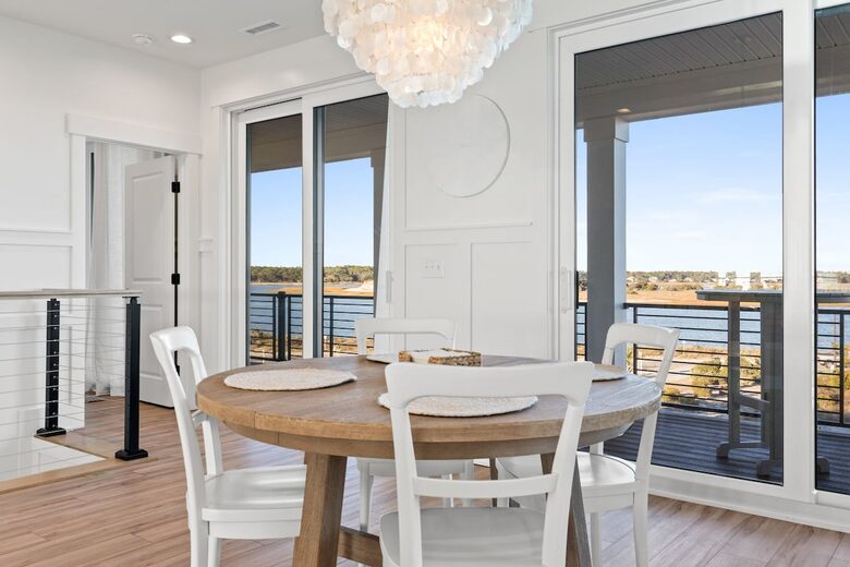 Luxury Ocean & Sound Escape Steps from The Point - Oak Island, North Carolina