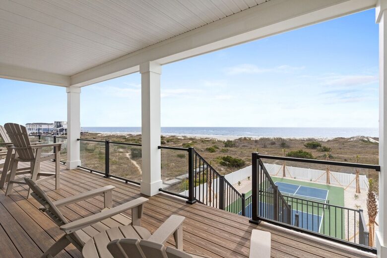 Luxury Ocean & Sound Escape Steps from The Point - Oak Island, North Carolina