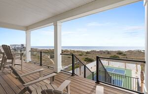 Luxury Ocean & Sound Escape Steps from The Point - Oak Island, North Carolina