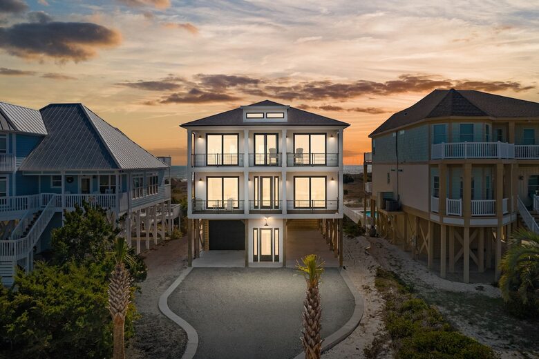 Luxury Ocean & Sound Escape Steps from The Point - Oak Island, North Carolina