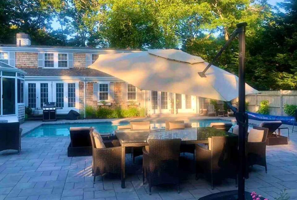 Classic Falmouth Retreat Steps from the Sand - East Falmouth, Massachusetts