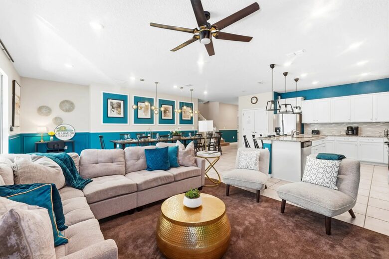 Ultimate Windsor Island Family Retreat with Private Pool & Game Rooms - Davenport, Florida