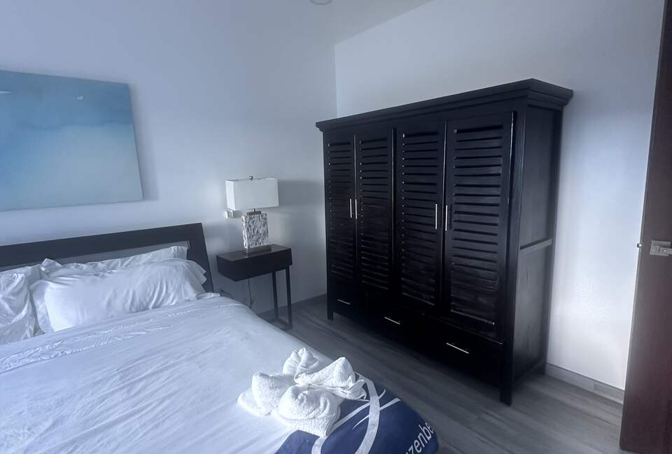 Master bedroom with en-suite and large wardrobe