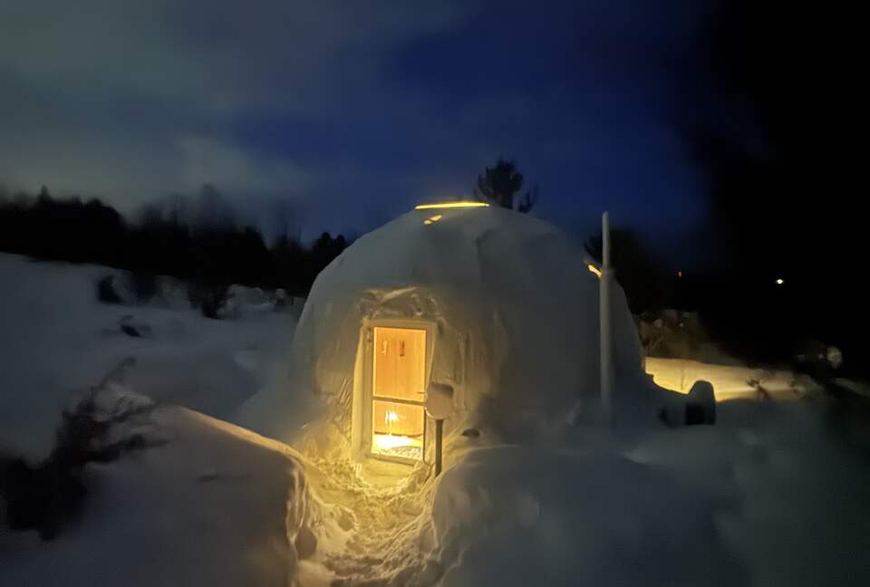 A Geodesic Dome Escape Overlooking the Boyne Valley - Boyne Falls, Michigan