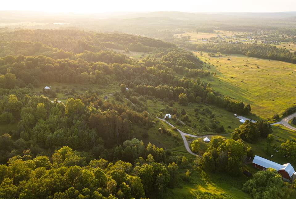 A Geodesic Dome Escape Overlooking the Boyne Valley - Boyne Falls, Michigan
