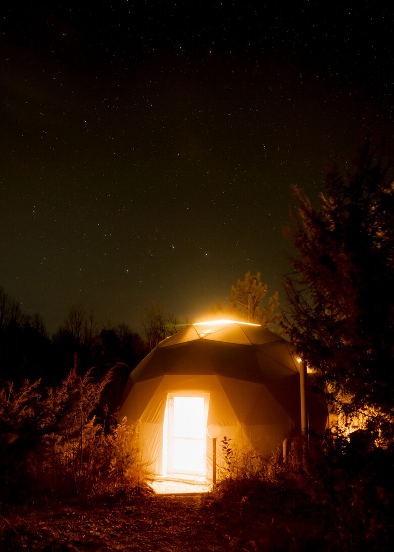 A Geodesic Dome Escape Overlooking the Boyne Valley - Boyne Falls, Michigan