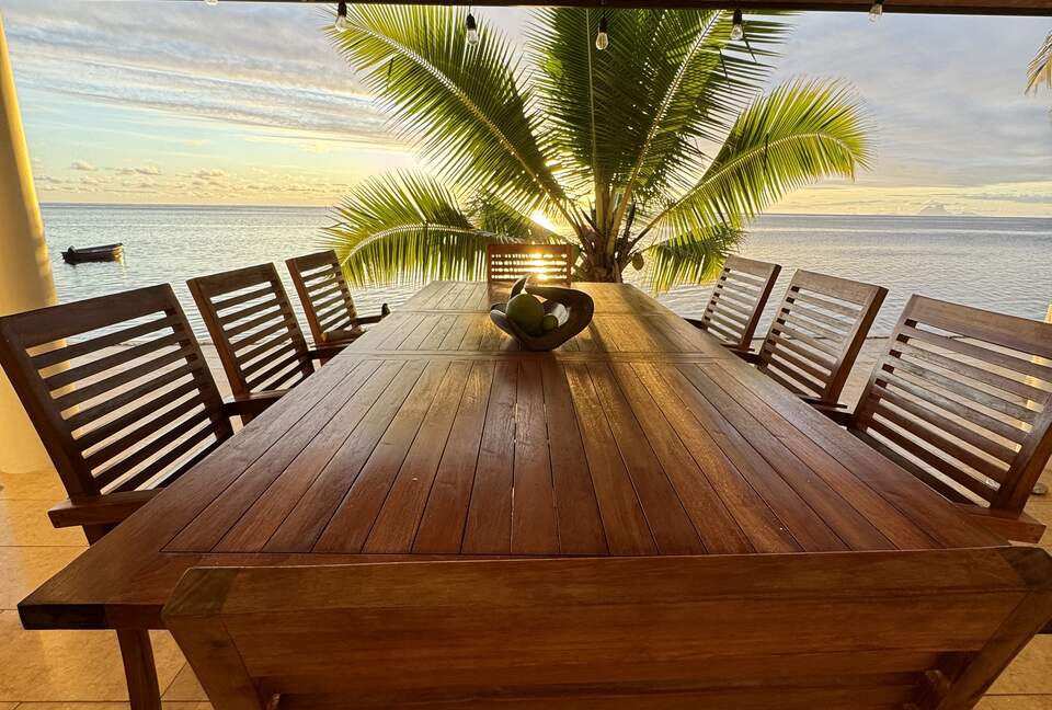 Ocean Breeze Villa | Sunset Views and Private Beach Access - Tevaitoa, French Polynesia