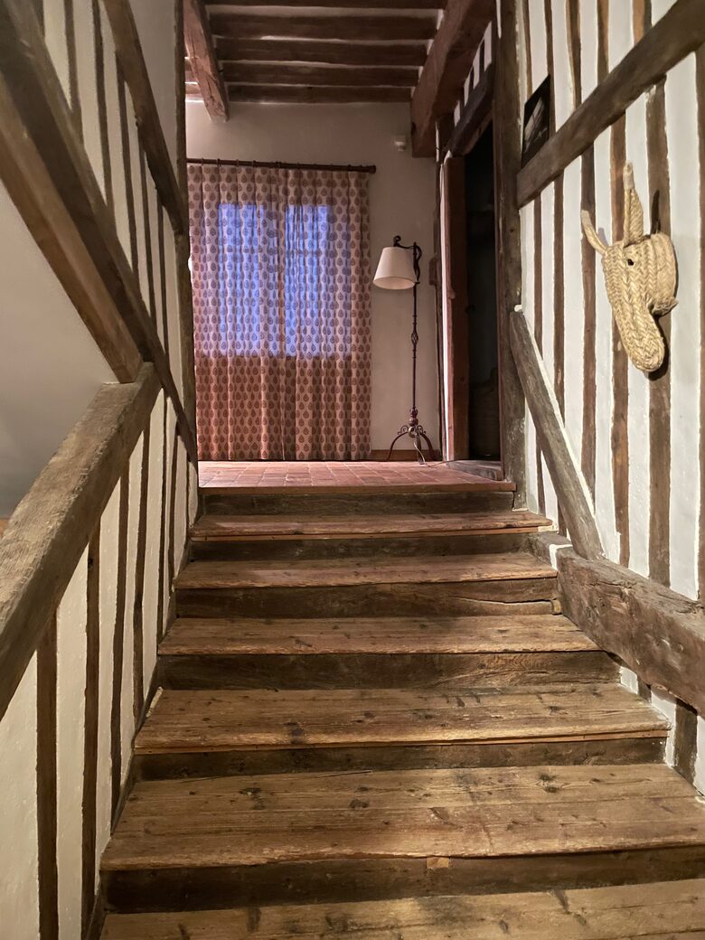 Stairs to first floor continued