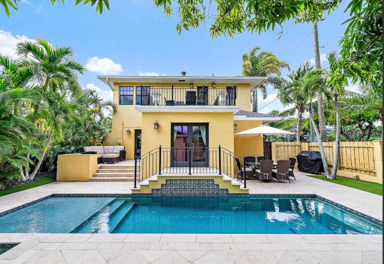 A Palm-Framed West Palm Beach Hideaway with Private Pool - West Palm Beach, Florida