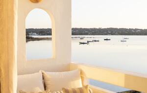 Luna Studios by the Lagoon | Sea Front - Puerto de la Savina, Formentera, Spain