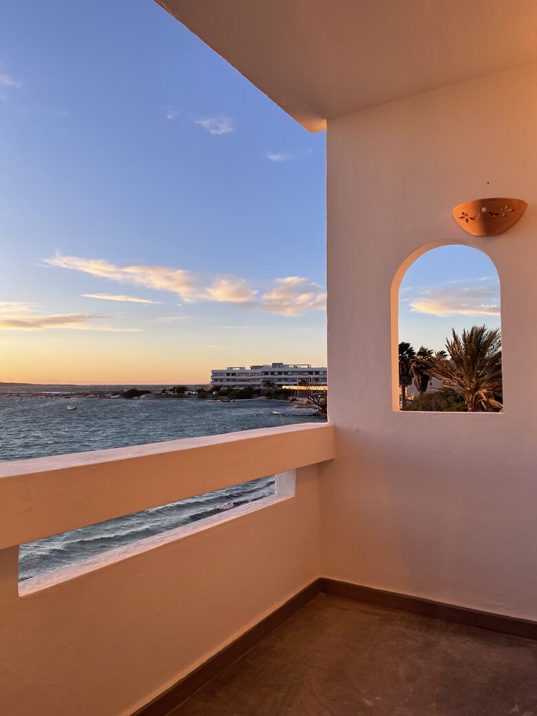 Luna Studios by the Lagoon | Sea Front - Puerto de la Savina, Formentera, Spain