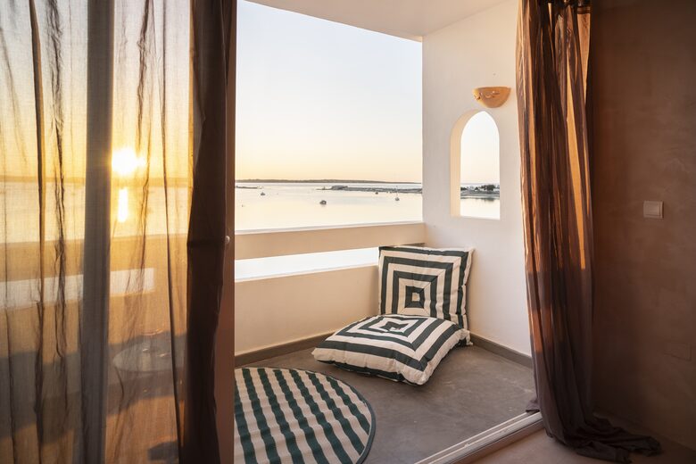 Luna Studios by the Lagoon | Sea Front - Puerto de la Savina, Formentera, Spain