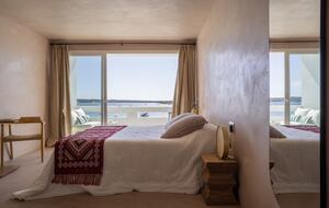 Luna Studios by the Lagoon | Sea Front - Puerto de la Savina, Formentera, Spain