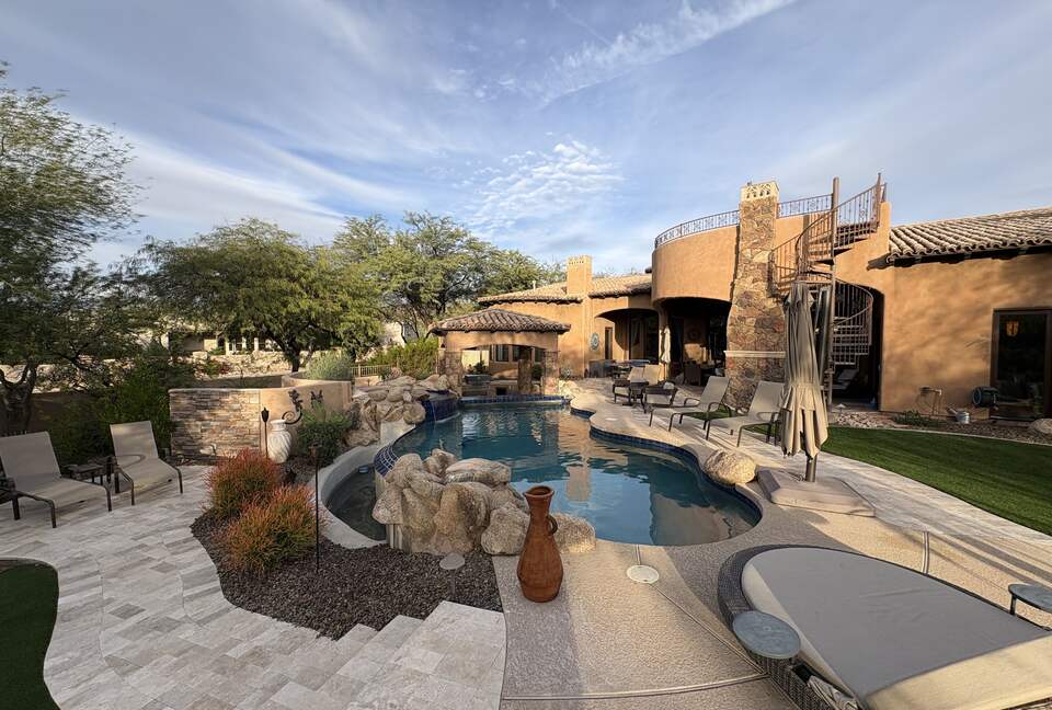 Private Resort Retreat with Sunset Views in Las Sendas - Mesa, Arizona