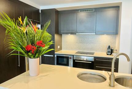 Swim-Out Lagoon Living at Sea Temple Resort & Spa Port Douglas - Port Douglas, Australia