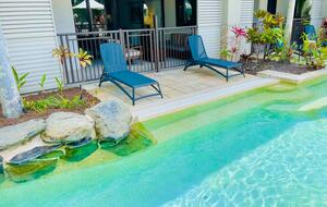 Swim-Out Lagoon Living at Sea Temple Resort & Spa Port Douglas - Port Douglas, Australia