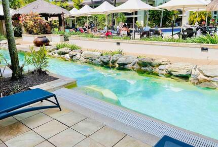 Swim-Out Lagoon Living at Sea Temple Resort & Spa Port Douglas - Port Douglas, Australia