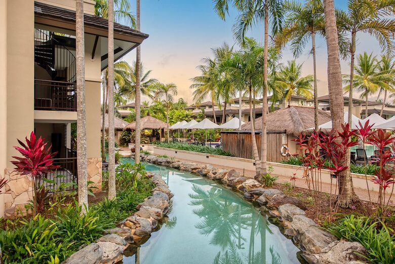 Swim-Out Lagoon Living at Sea Temple Resort & Spa Port Douglas - Port Douglas, Australia