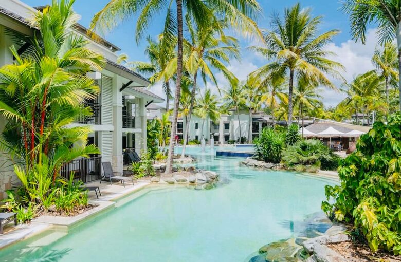 Swim-Out Lagoon Living at Sea Temple Resort & Spa Port Douglas - Port Douglas, Australia