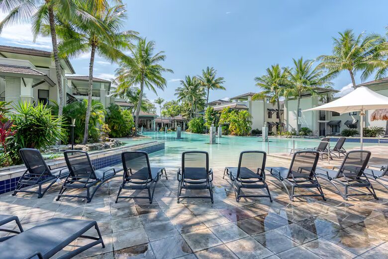 Swim-Out Lagoon Living at Sea Temple Resort & Spa Port Douglas - Port Douglas, Australia