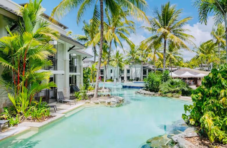 Swim-Out Lagoon Living at Sea Temple Resort & Spa Port Douglas - Port Douglas, Australia