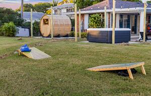 Waterfront Retreat with Pool, Pickleball & Sauna - West Palm Beach, Florida