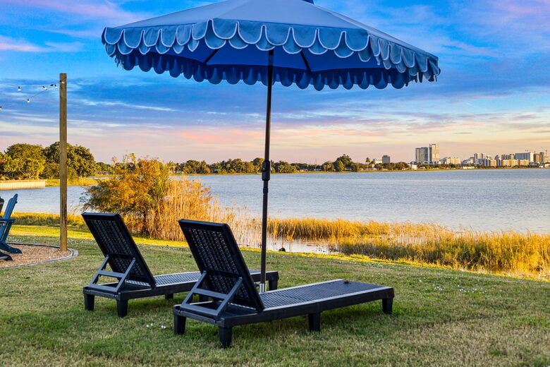 Waterfront Retreat with Pool, Pickleball & Sauna - West Palm Beach, Florida