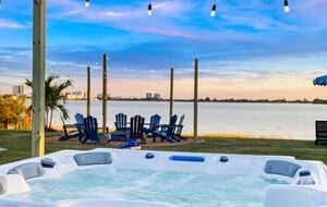 Waterfront Retreat with Pool, Pickleball & Sauna - West Palm Beach, Florida