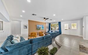 Waterfront Retreat with Pool, Pickleball & Sauna - West Palm Beach, Florida