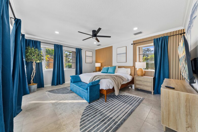 Waterfront Retreat with Pool, Pickleball & Sauna - West Palm Beach, Florida