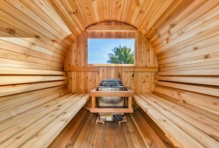 Waterfront Retreat with Pool, Pickleball & Sauna - West Palm Beach, Florida