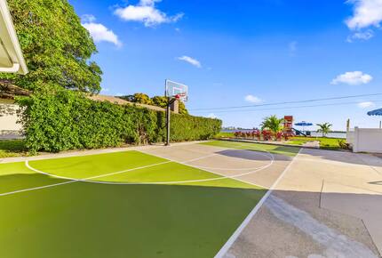 Waterfront Retreat with Pool, Pickleball & Sauna - West Palm Beach, Florida