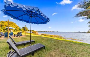 Waterfront Retreat with Pool, Pickleball & Sauna - West Palm Beach, Florida