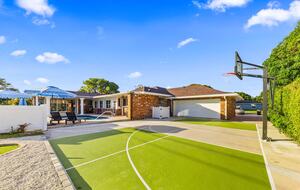 Waterfront Retreat with Pool, Pickleball & Sauna - West Palm Beach, Florida