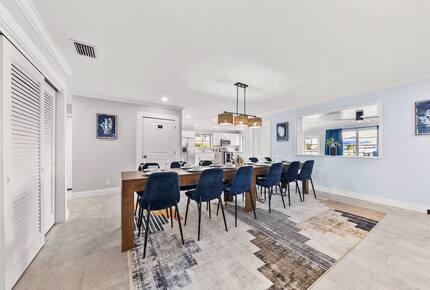 Waterfront Retreat with Pool, Pickleball & Sauna - West Palm Beach, Florida