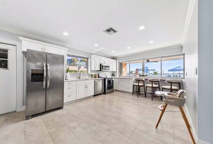 Waterfront Retreat with Pool, Pickleball & Sauna - West Palm Beach, Florida