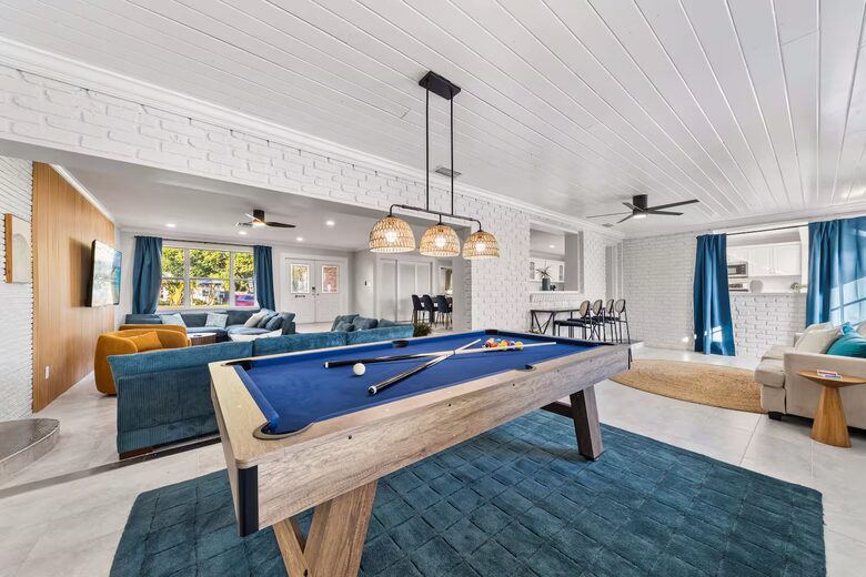 Waterfront Retreat with Pool, Pickleball & Sauna - West Palm Beach, Florida