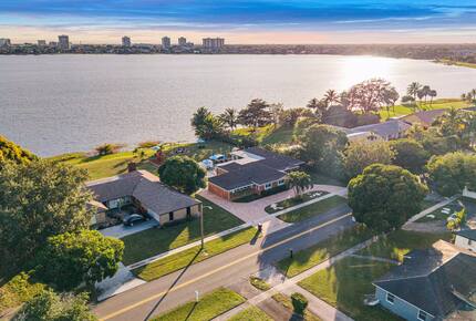 Waterfront Retreat with Pool, Pickleball & Sauna - West Palm Beach, Florida