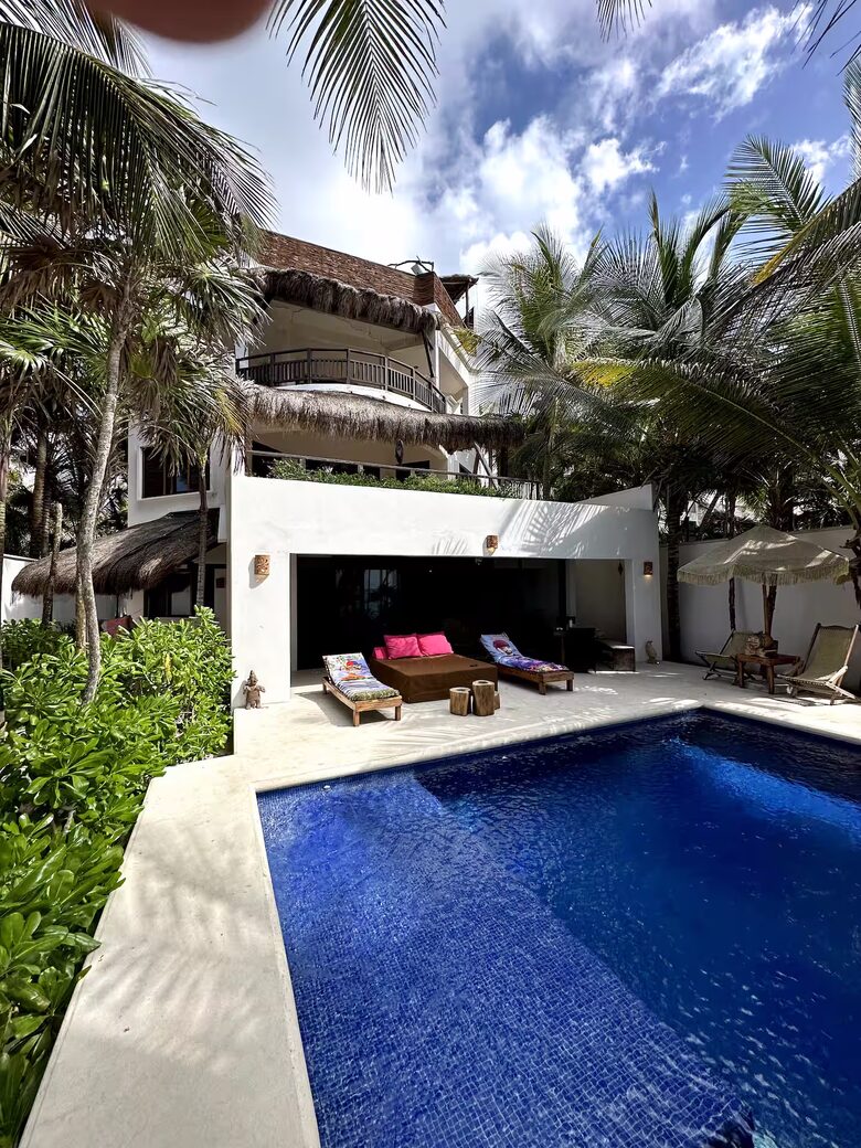 Tranquil Villa in Soliman Bay with Private Beach - #16 Tulum,, Mexico
