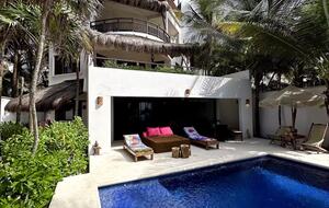 Tranquil Villa in Soliman Bay with Private Beach - #16 Tulum,, Mexico