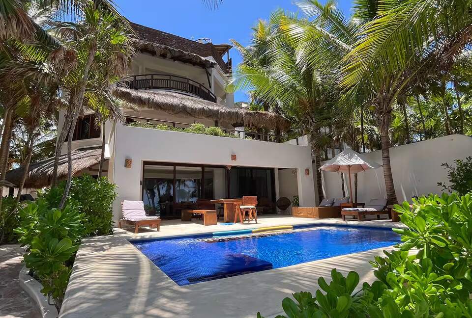 Tranquil Villa in Soliman Bay with Private Beach - #16 Tulum,, Mexico