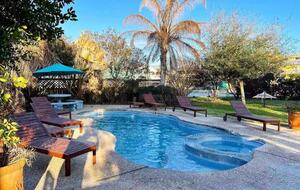 Crystal Beach Retreat with Private Heated Pool - Crystal Beach, Texas
