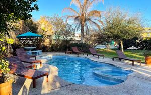 Crystal Beach Retreat with Private Heated Pool - Crystal Beach, Texas