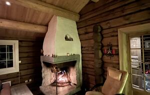 Kvitfjell, Authentic Scandinavian Log Cabin with Ski-Out Access - Fåvang, Norway