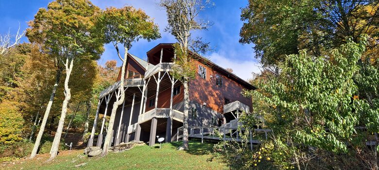 Main house - front view