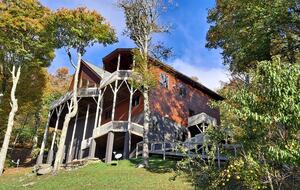 Main house - front view