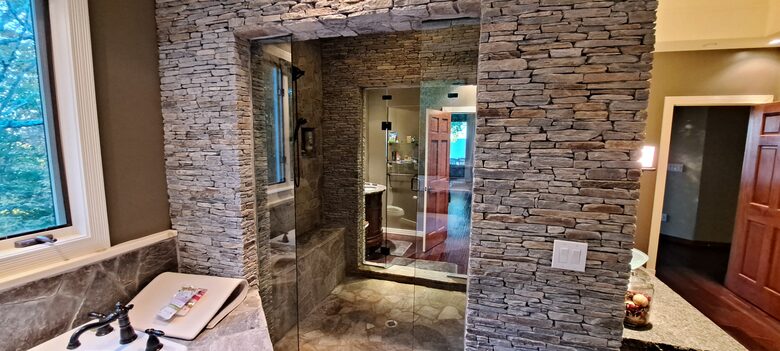 Master Bath - walk in shower