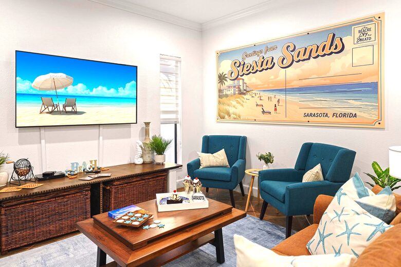 Siesta Key Tiki Hut Hideaway | With large private pool & spa - Sarasota, Florida